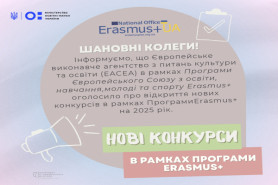 Участі в Програмі ЄС Еразмус+ закладів вищої освіти України