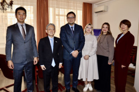 Візит Надзвичайного і Повноважного Посла Японії до КНЛУ